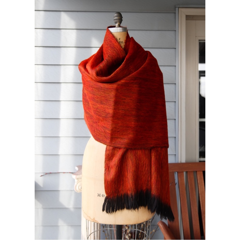 Brushed Alpaca Shawl